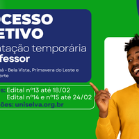 Inscrições abertas para contratação de professores temporários para os campi Cuiabá Bela Vista, Primavera do Leste e Guarantã do Norte